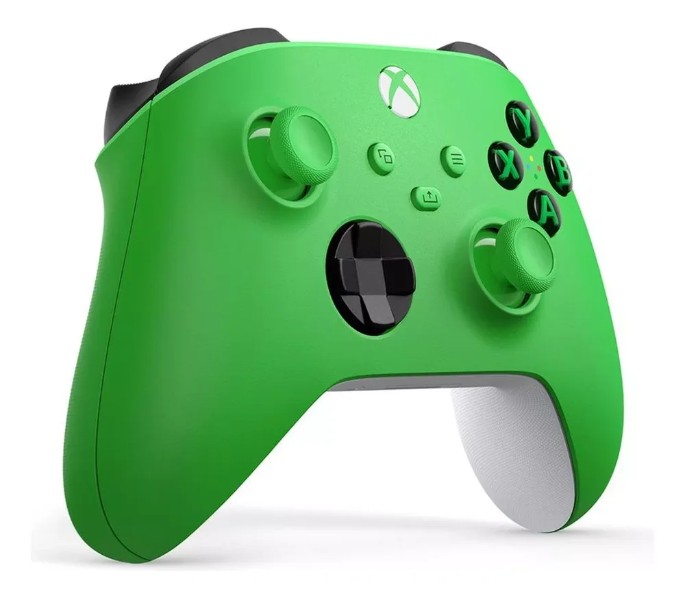 Imagem 3 de 5 do produto Controle Sem Fio Microsoft XBOX One – Velocity Green  , Compatível Com Series X|s E PC.