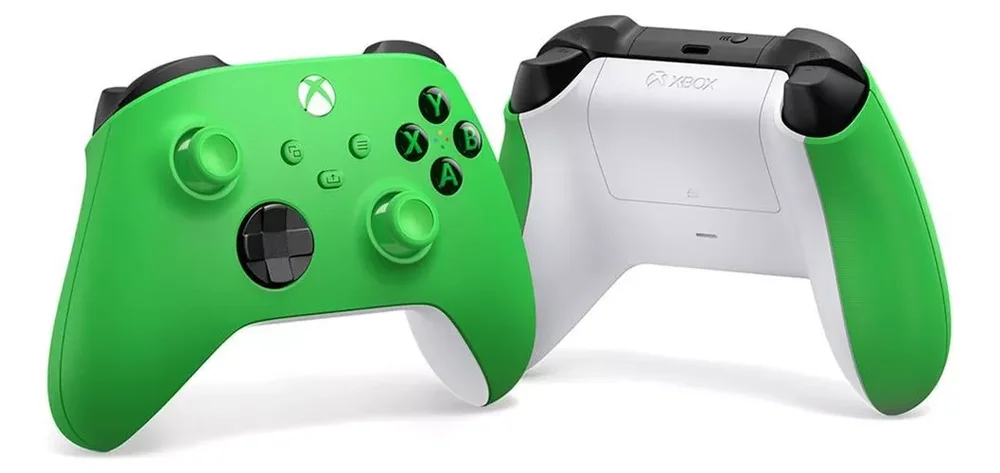 Imagem 5 de 5 do produto Controle Sem Fio Microsoft XBOX One – Velocity Green  , Compatível Com Series X|s E PC.