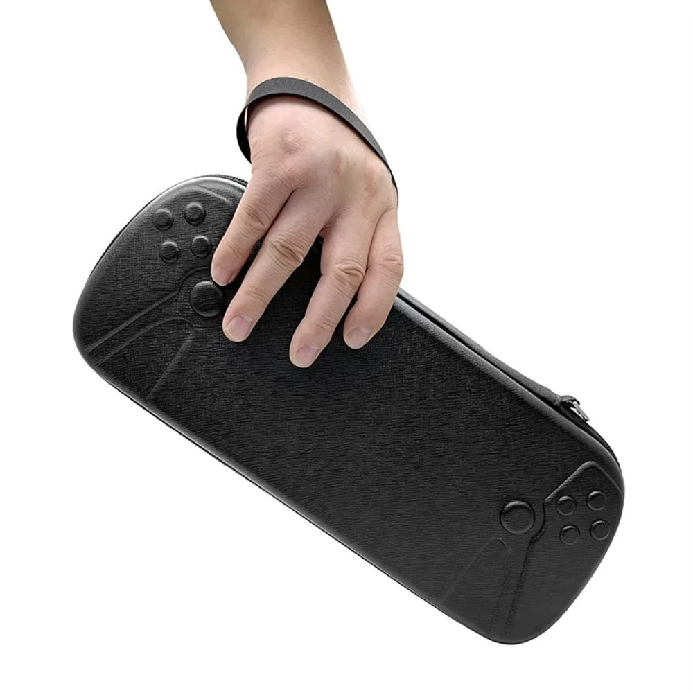 Imagem 2 de 5 do produto Case Para Ps5 Portal Estojo Bolsa Transporte Rígida Preta