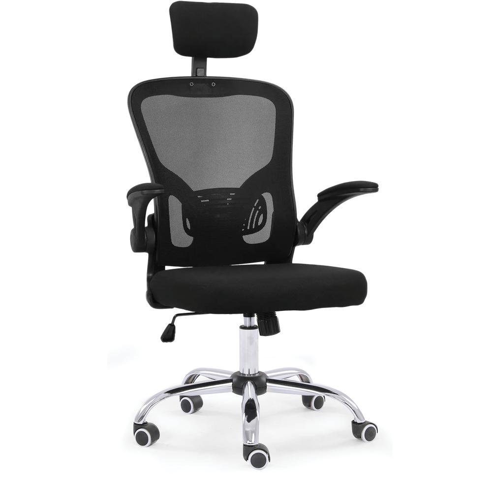 Cadeira De Escritório Moob Barcelona Giratória Ergonômica Com Sistema Relax Preta