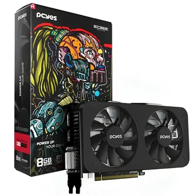 Placa De Video PCyes Rx 570 Projeto Edge 8GB GDDR5 256bits - Pvex5708GB2f