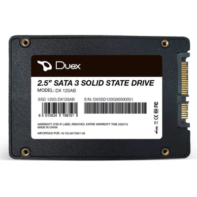 SSD 120GB Dxs120d Alta Velocidade Desempenho E Eficiência