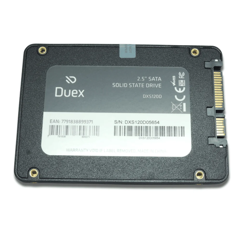 Imagem 3 de 5 do produto SSD 120 2.5” Duex Dxs120d, 520mb/s