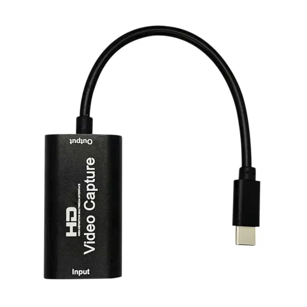 Imagem 2 de 5 do produto Placa De Captura HDMI Para Usb-c 4k 1080p Full Hd, Captura Vídeo Para Celular, PC E Lives