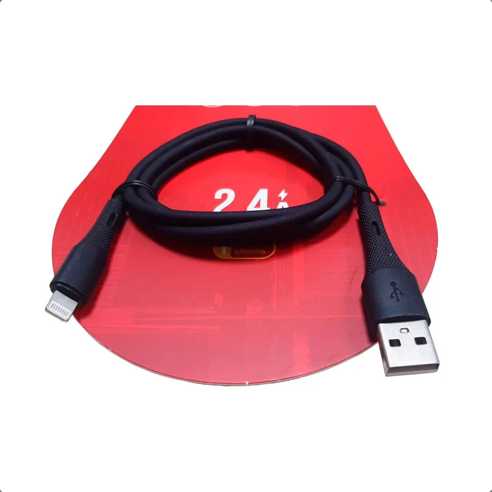 Imagem 5 de 5 do produto Cabo De Dados Usb Para Lightning 1m Preto Cb-l300bk C3tech