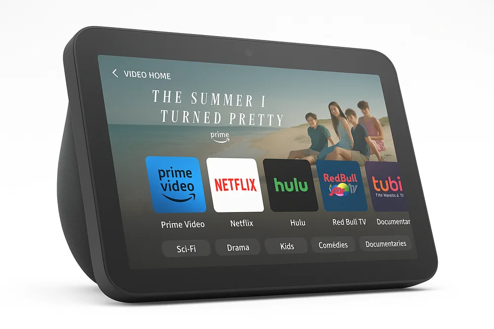 amazon Echo Show 8 第3世代 with AlexaチャコールA Amazon Echo Show 8 第3世代 2024年 HDスマートディスプレイ