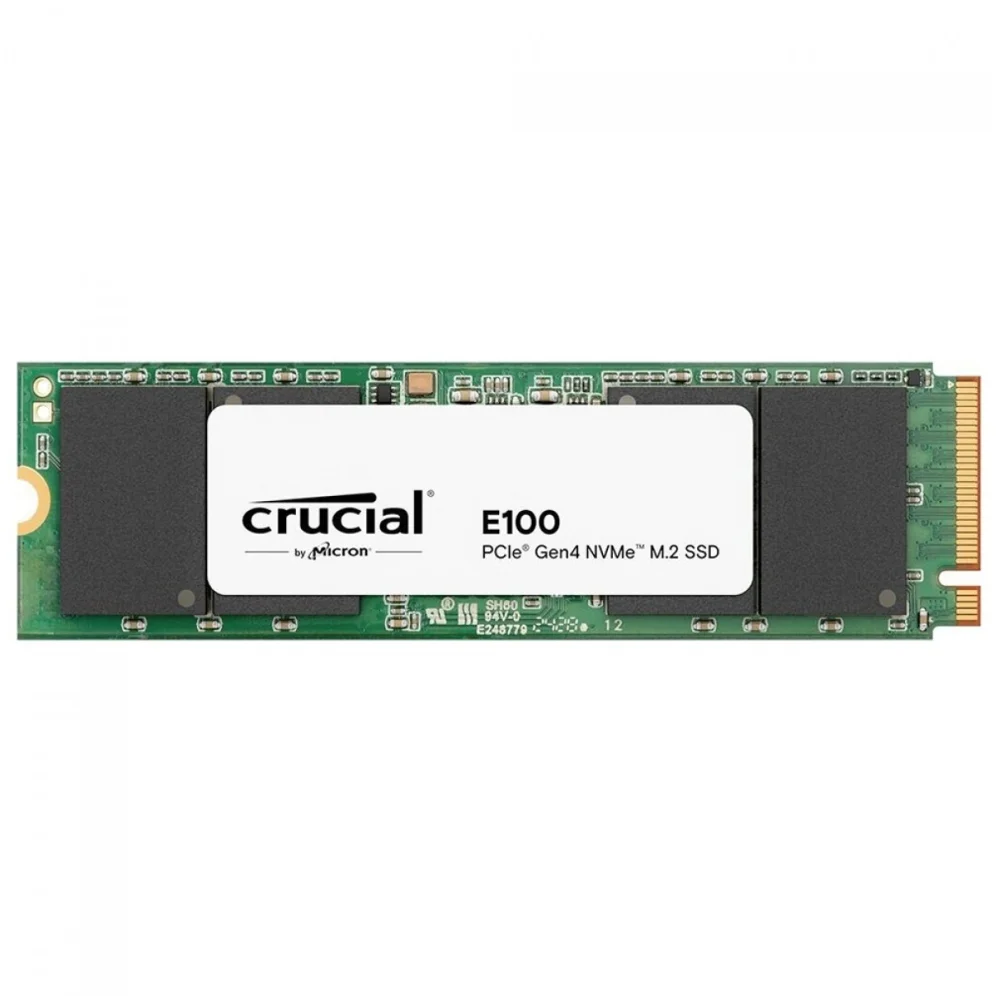 Nvme 1TB Crucial E100, M.2 2280, PCie Gen 4x4, Leit 5000bm/s, Grav 4500mb/s - Ct1000e100ssd8