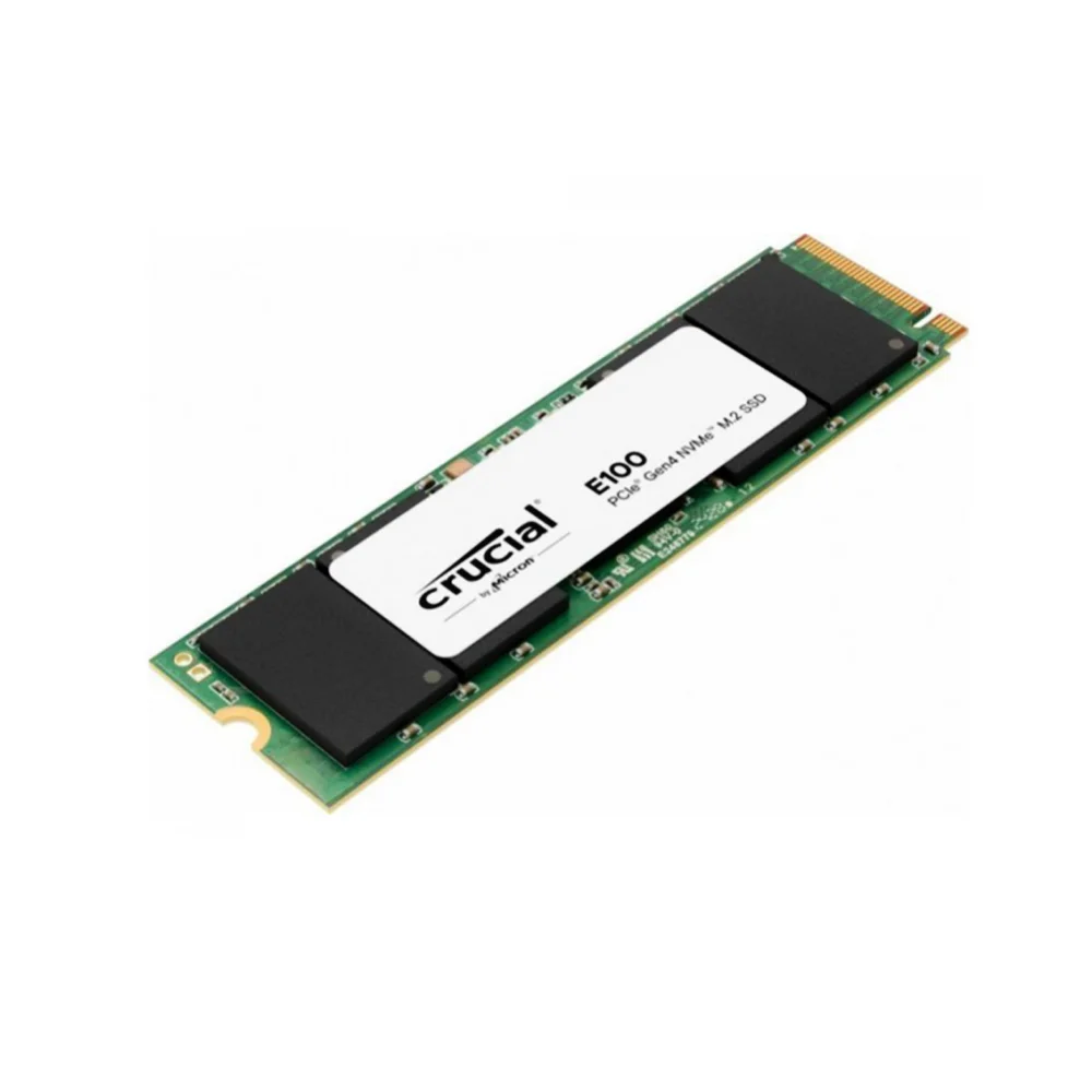 Imagem 2 de 5 do produto SSD 1TB Crucial E100, M.2 2280 NVMe PCie Gen 4x4, Leitura 5000MB/s, Gravação 4500MB/s - Ct1000e100ssd8