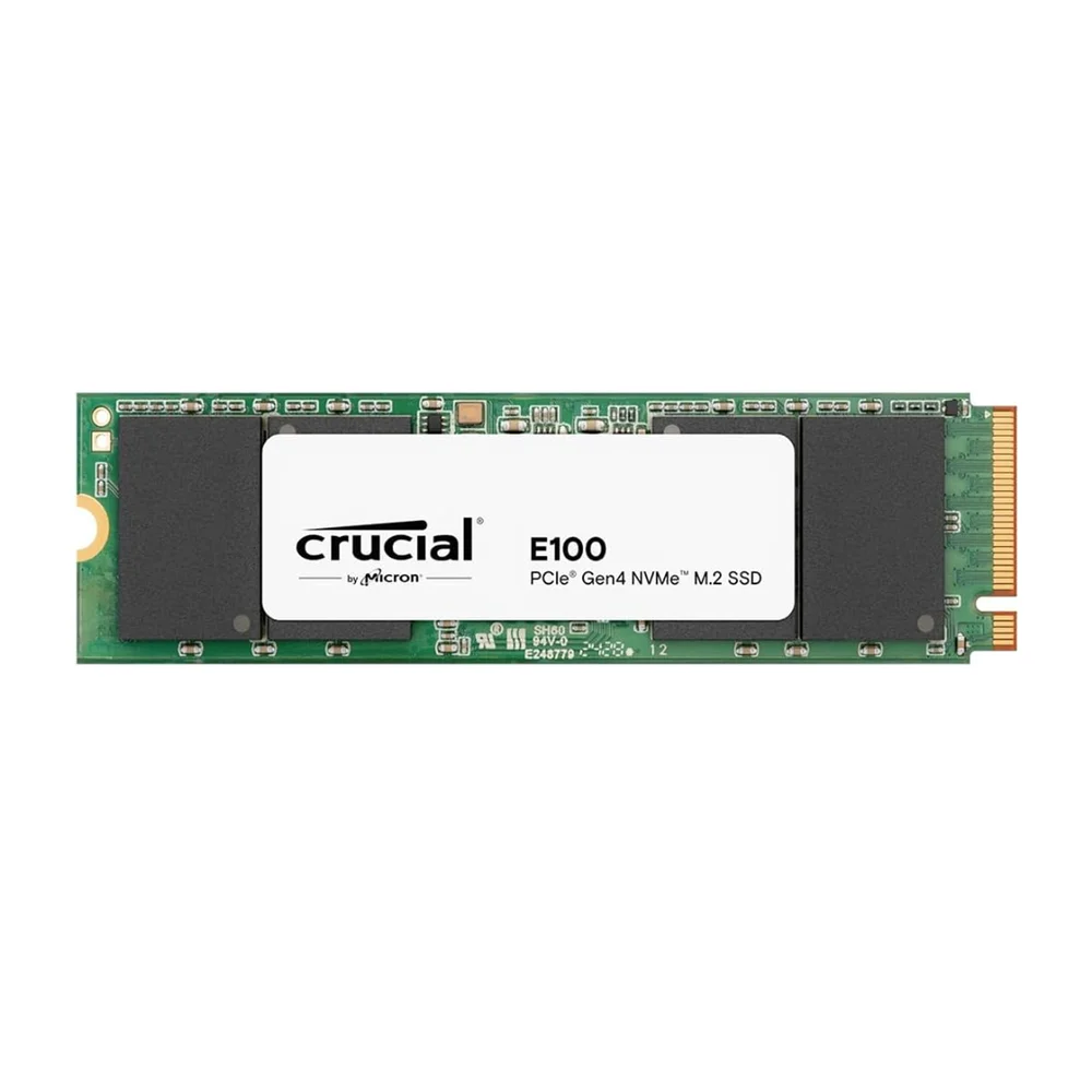 Imagem 4 de 5 do produto SSD 1TB Crucial E100, M.2 2280 NVMe PCie Gen 4x4, Leitura 5000MB/s, Gravação 4500MB/s - Ct1000e100ssd8