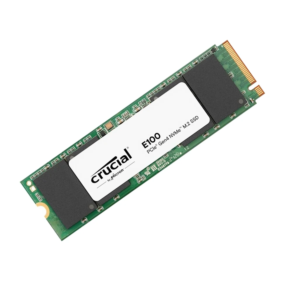 Imagem 5 de 5 do produto SSD 1TB Crucial E100, M.2 2280 NVMe PCie Gen 4x4, Leitura 5000MB/s, Gravação 4500MB/s - Ct1000e100ssd8
