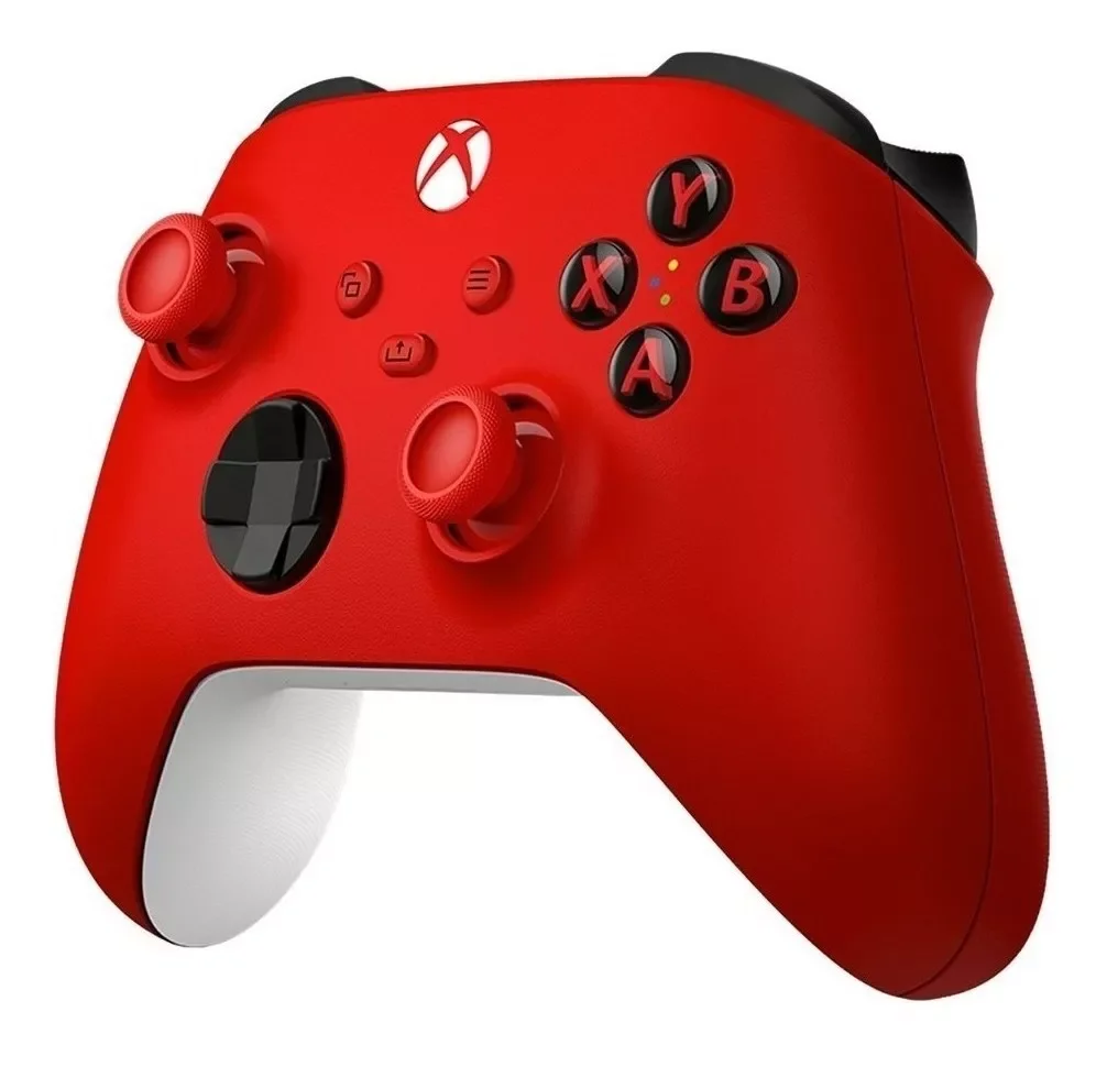 Controle Sem Fio Microsoft XBOX Wireless Series X|s – Multi Red  , Compatível Com XBOX One E PC.