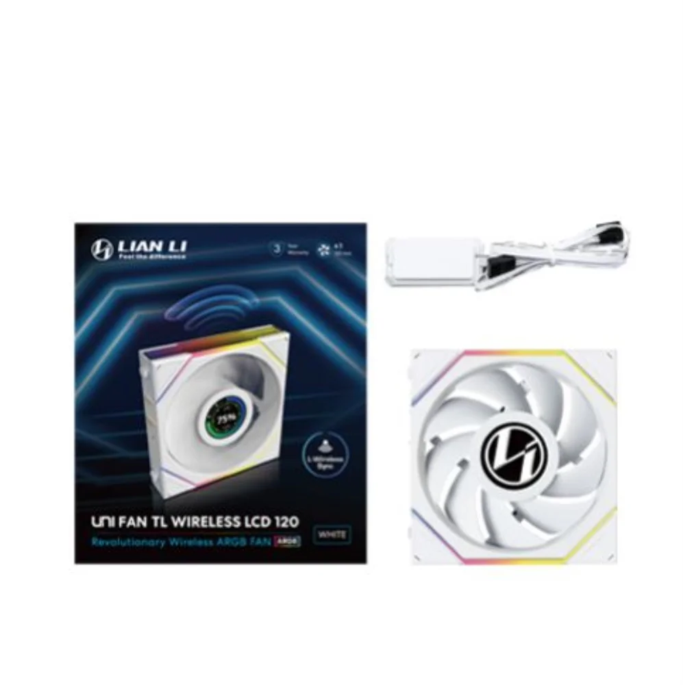 Lian Li UNI FAN TL LCD 120 ホワイト 2個セット Produtos com até 15 OFF no PIX KaBuM