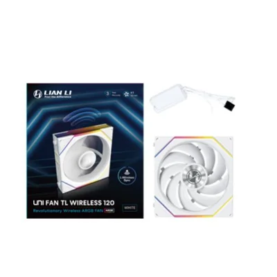 Fan 120mm Lian Li Uni Fan Tl Wireless 120, ARGB, White - 12tl1w1w