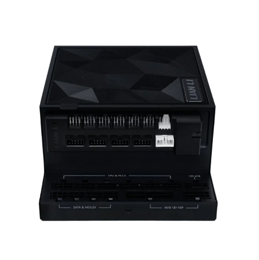 Fonte 1200w 80 Plus Gold Lian Li Eg1200g, Atx 3.1, Full-modular, Black - Eg1200g Black Eu