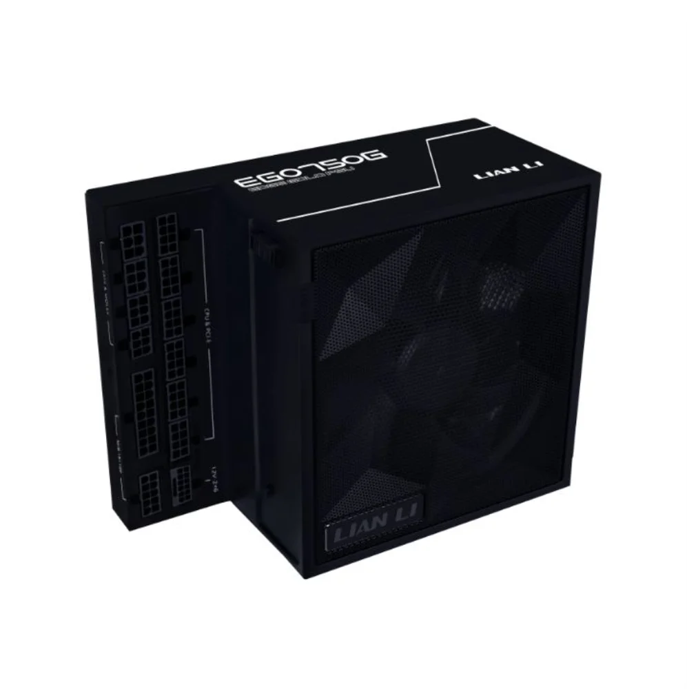 Fonte 1200w 80 Plus Gold Lian Li Eg1200g, Atx 3.1, Full-modular, Black - Eg1200g Black Eu