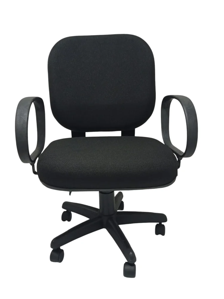 Cadeira Giga Obeso Giratória Tecido - Até 160kg Cores Disponíveis:marrom