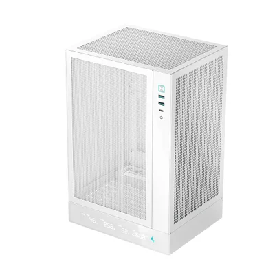 Gabinete Gamer Deepcool Ch170 Digital Mini Itx Vertical Branco