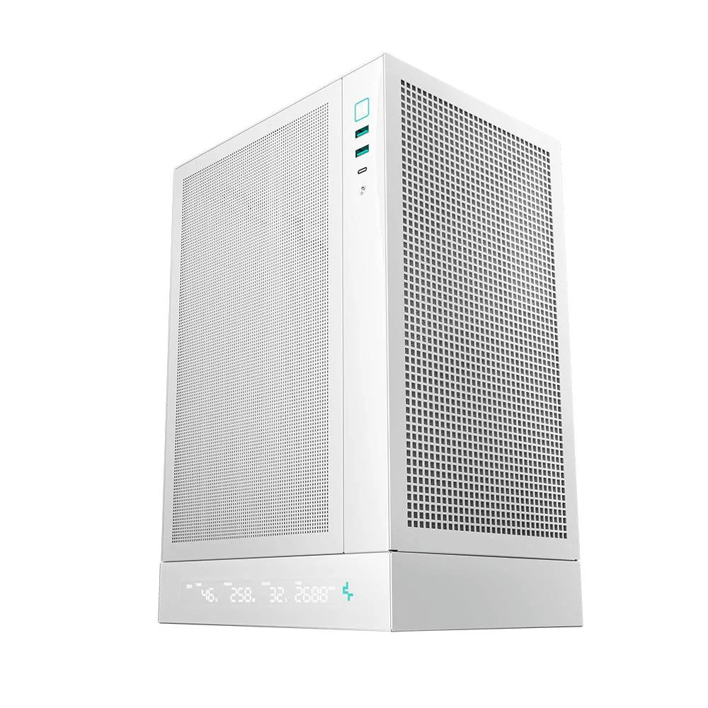 Imagem 5 de 5 do produto Gabinete Gamer Deepcool Ch170 Digital Mini Itx Vertical Branco
