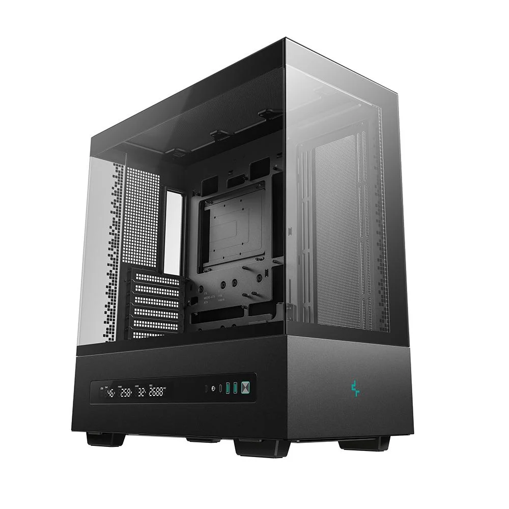 Gabinete Gamer Deepcool Ch690 Digital Mid Towe Preto