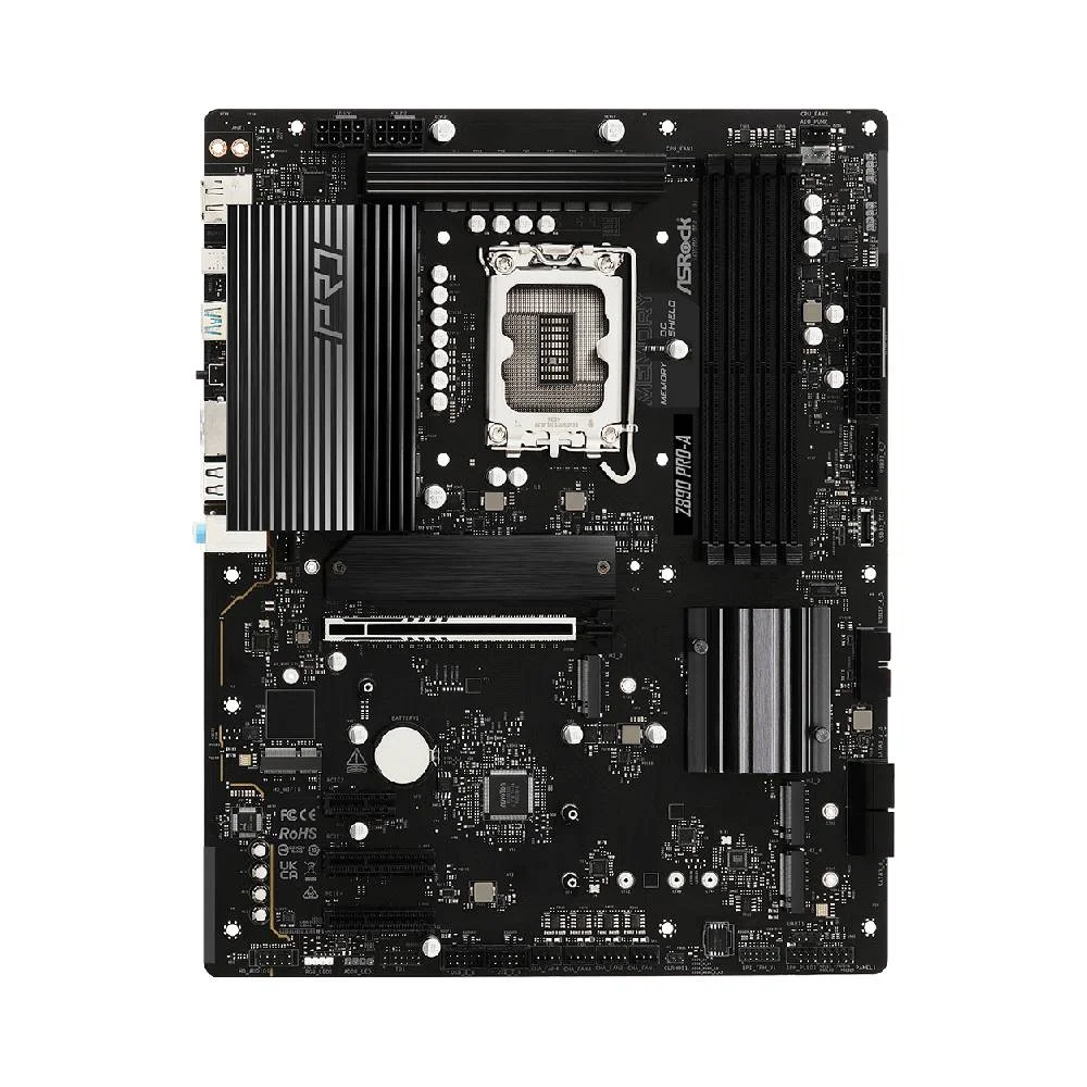 Placa Mãe Asrock Z890 Pro-a LGA  1851 4xDDR5 Chipset Intel Z890 Atx 6