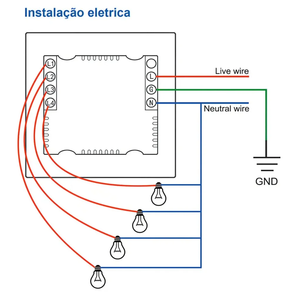 Interruptor Inteligente Com Tomada Zigbee Preto