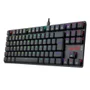 Teclado Mecanico Gamer Aps Pro RGB Wireless Switch Brown Redragon K607p-kbs Preto