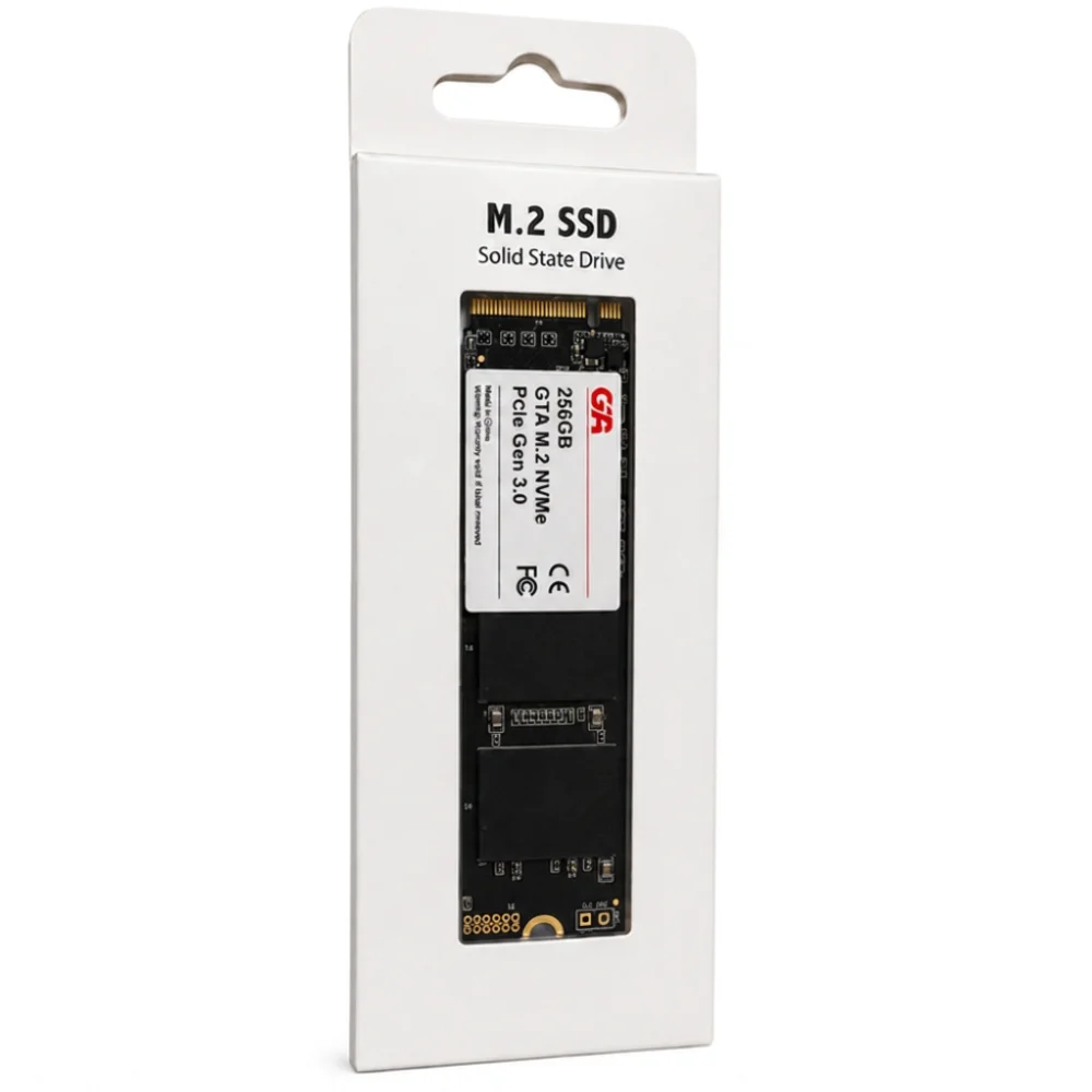 Imagem 5 de 5 do produto SSD 256gb M.2 Nvme PCie 3.0 2000mb/s Leit - 1600mb/s Grav Gta Tech
