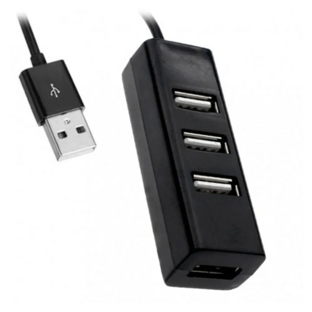 Imagem 4 de 5 do produto Hub Usb 2.0 4 Portas Portátil Slim Alta Velocidade 480mbps Para PC, Notebook, Smart Tv E Mais