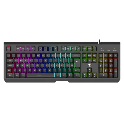 Teclado Usb Gamer Nova RGB T-dagger T-tgk110 Pt Preto