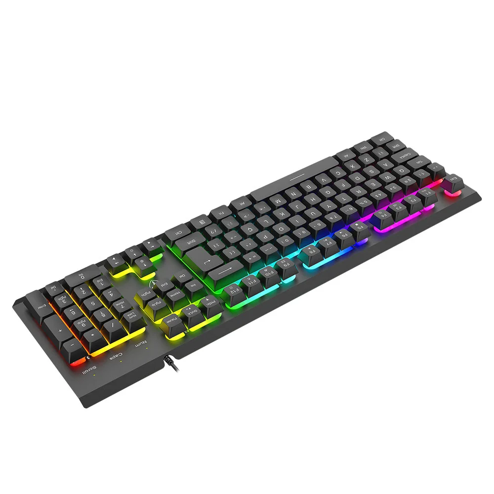 Imagem 2 de 5 do produto Teclado Usb Gamer Nova RGB T-dagger T-tgk110 Pt Preto