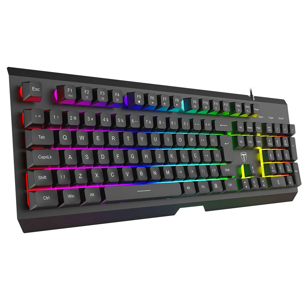Imagem 4 de 5 do produto Teclado Usb Gamer Nova RGB T-dagger T-tgk110 Pt Preto
