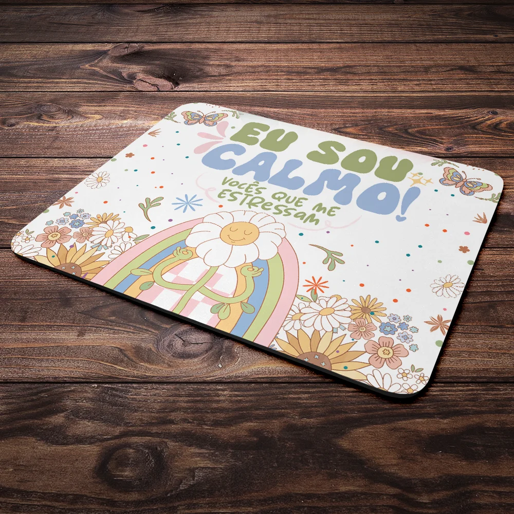 Imagem 3 de 4 do produto Mouse Pad Divertido Vibes - Eu Sou Calmo! - 22x18