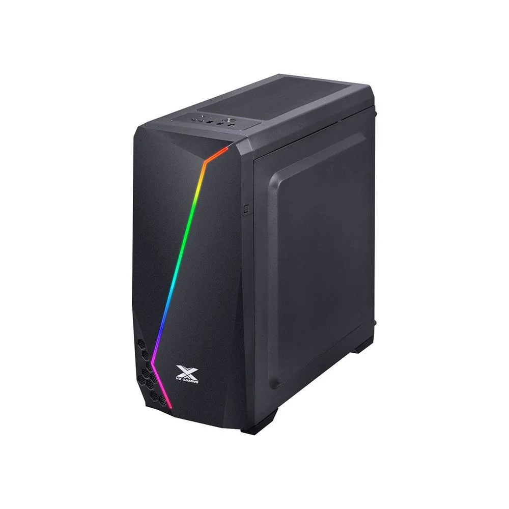 Imagem 2 de 4 do produto Gabinete Gamer Vinik Vx Gaming Lynx Com Janela Frontal Acrílica, Com RGB Frontal