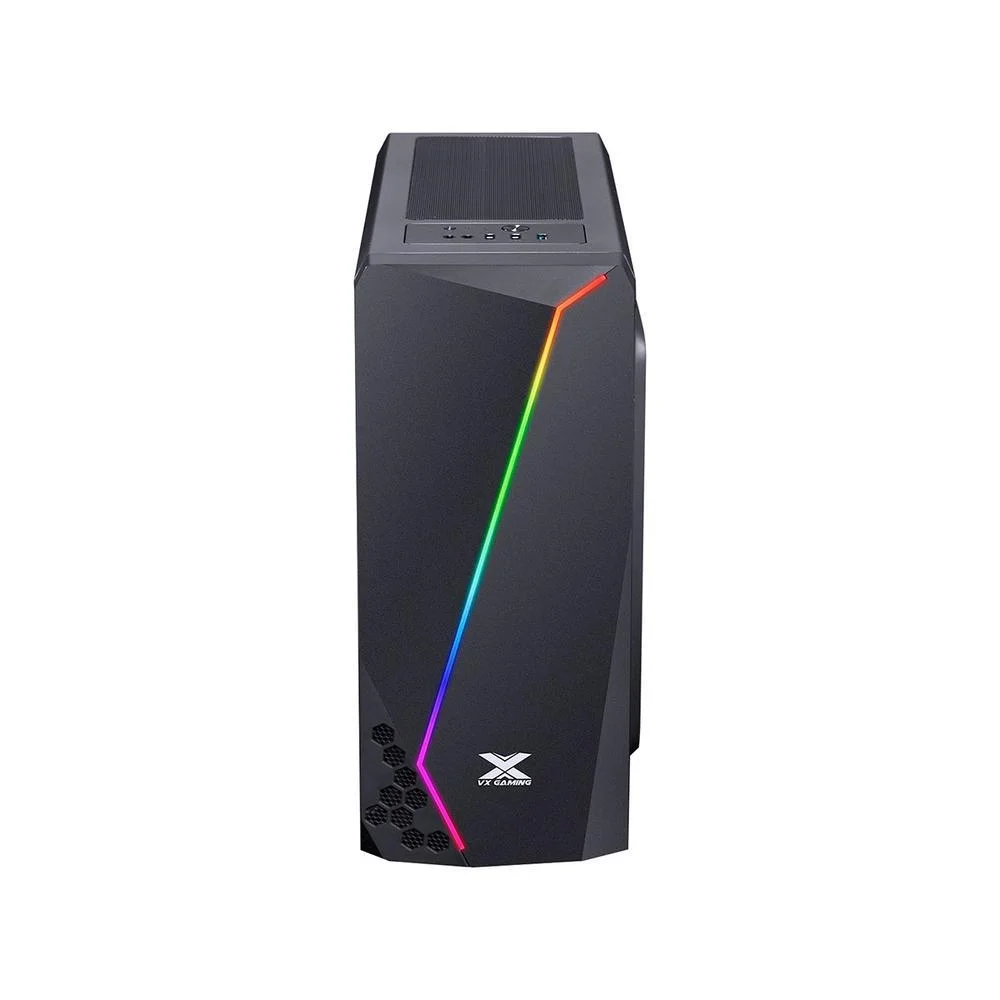 Imagem 3 de 4 do produto Gabinete Gamer Vinik Vx Gaming Lynx Com Janela Frontal Acrílica, Com RGB Frontal
