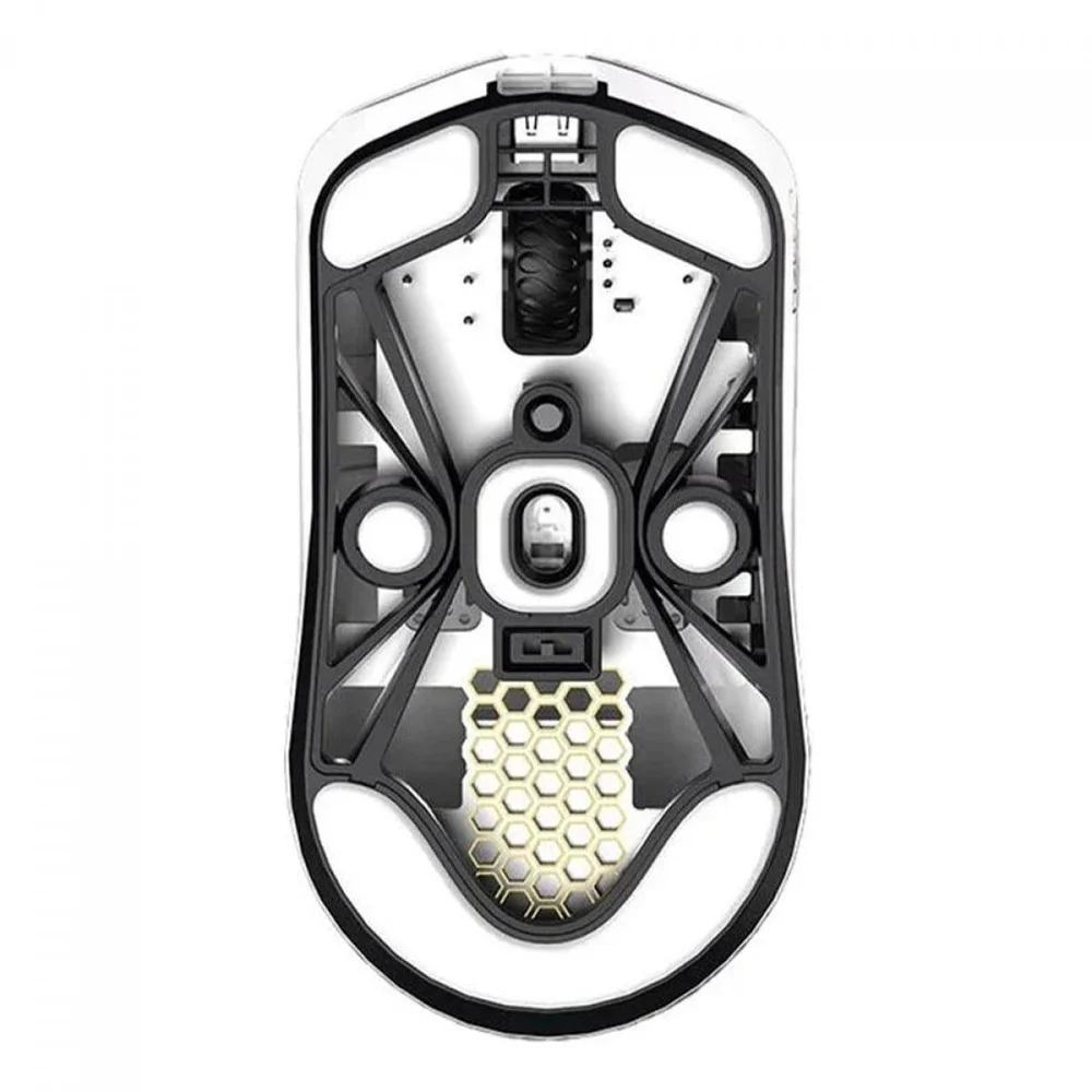 Imagem 2 de 5 do produto Mouse Gamer Lamzu Maya X, Wireless, 30.000 Dpi, 8k, Pixart-3950, 7 Botões, Branco, Cloud
