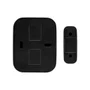 Kit 04 Sensores Magnético De Abertura De Porta E Janela Xas Smart Black Intelbras Sem Fio