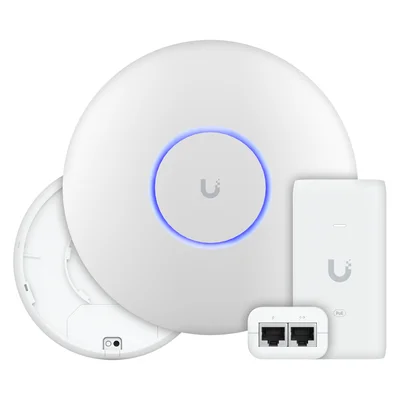 U6 Pro Ubiquiti Com Fonte 15w 48v | Roteador Wi-fi 6 Access Point 5.3 Gbps + Injetor Poe