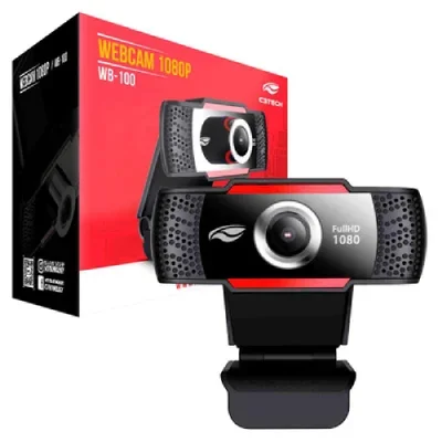 Web Cam C3tech Wb-100bk Full Hd 1080p
