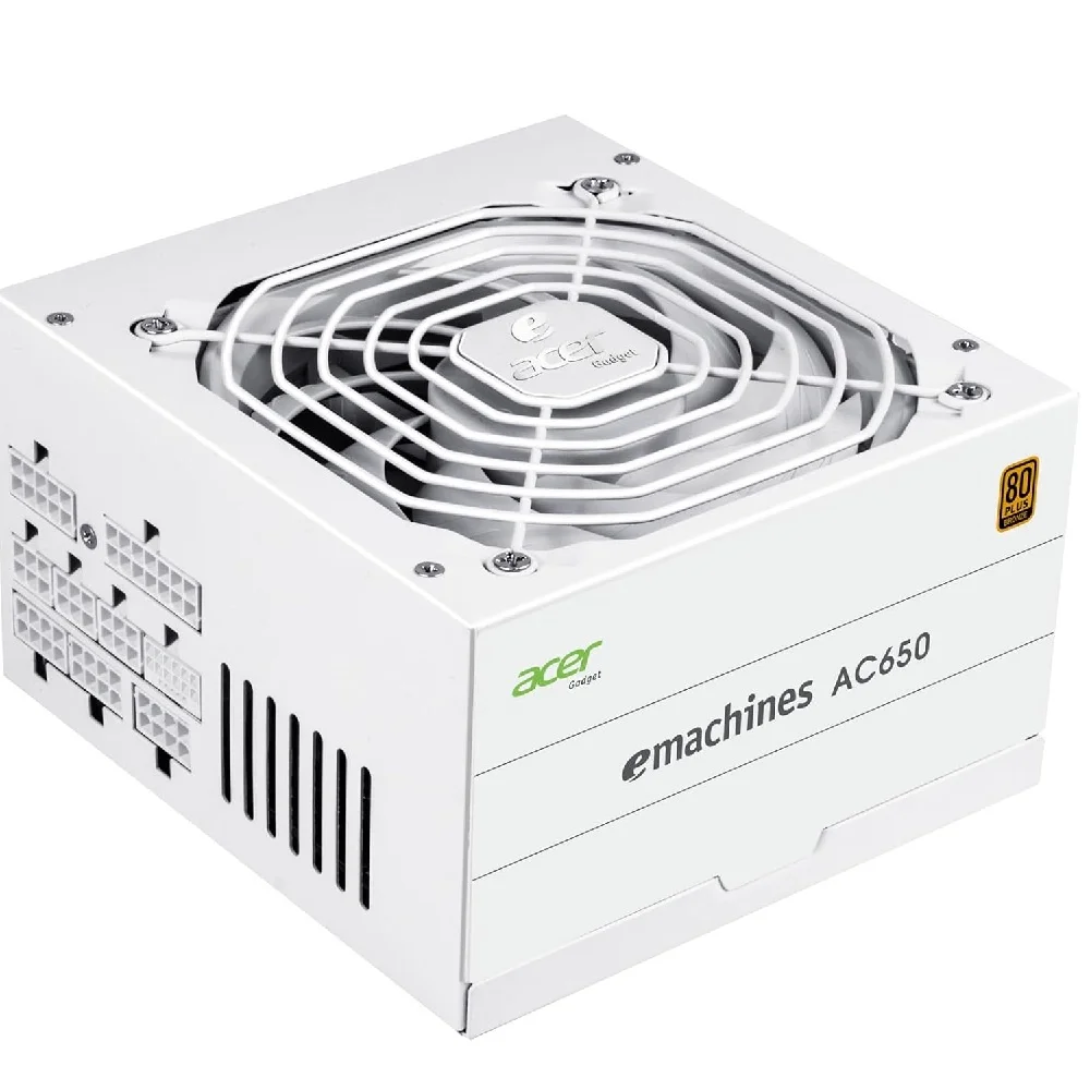 Imagem 2 de 2 do produto Fonte Atx 650w Acer Ac650 Full Modular 80 Plus Bronze Branca