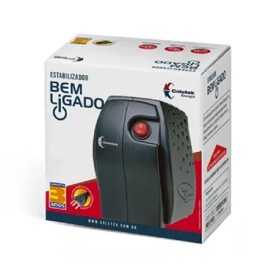 Estabilizador 500va Coletek Es-500va Mono 115v
