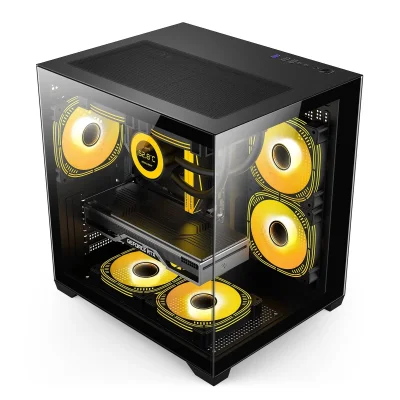 PC Gamer Alligator Shop Amd Ryzen 5 5500, Geforce RTX 4060 8GB, Memória 16gb Ddr4, SSD 1TB Nvme