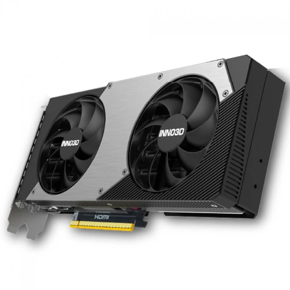 Imagem 2 de 5 do produto Placa De Video Inno3d Geforce RTX 5070 Twin X2 12gb 192bits Gddr7 N50702-12d7-195064n