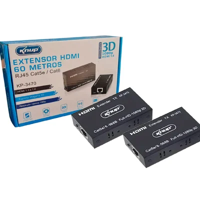 Conversor  Extensor HDMI 60metros Kp-3470