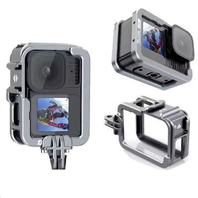 Frame Alumínio Vertical Para Gopro 13 - Telesin