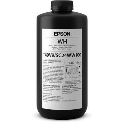 Tinta Epson T49v9 t49v910 branco Ultrachrome Uv | Epson Surecolor V7000