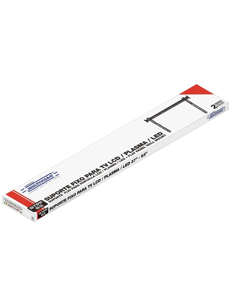 Imagem 5 de 5 do produto Suporte Para Tv Multivisao Stpf-63 Para Tv Lcd 32 A 84 " Fixo Preto