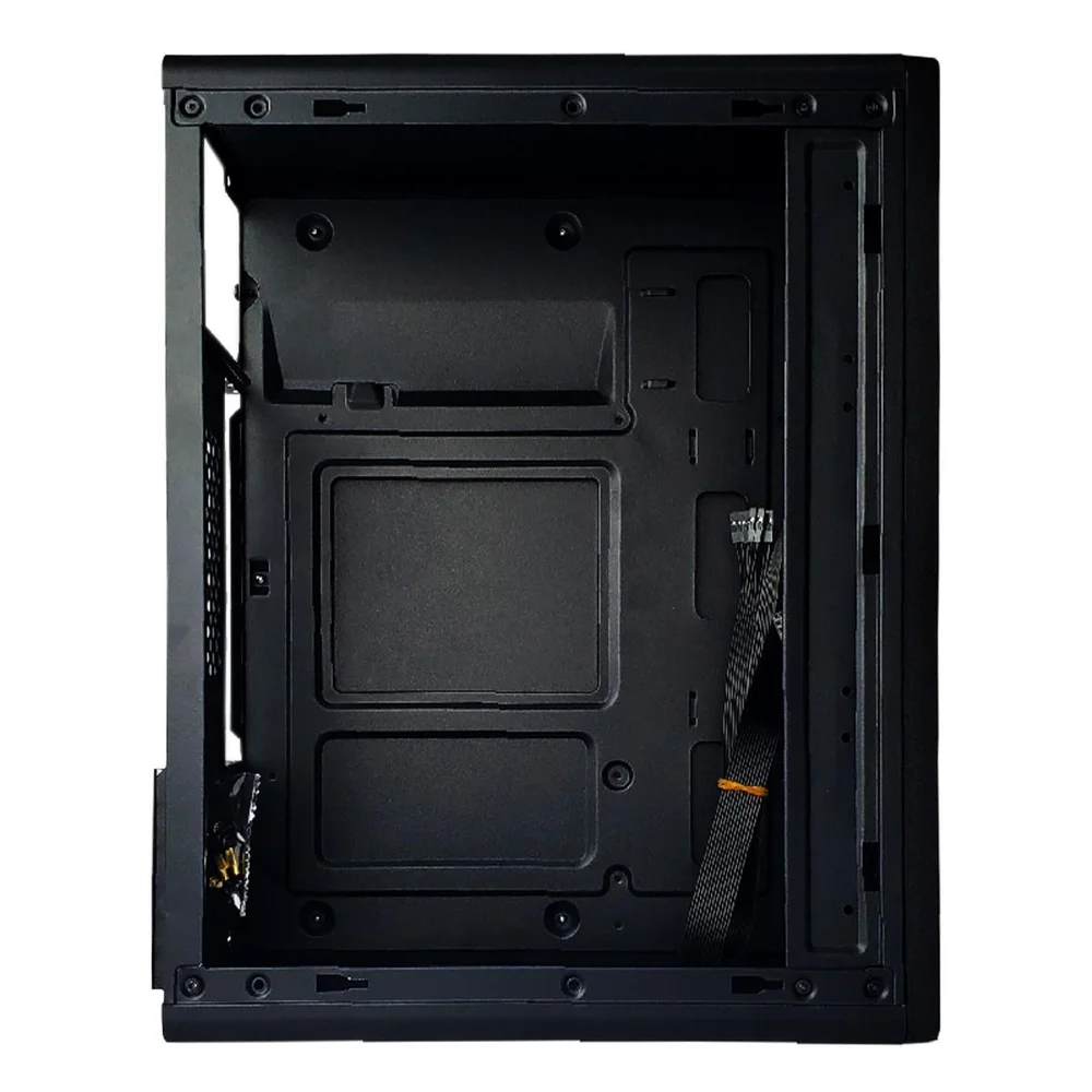 Imagem 4 de 5 do produto Gabinete Office Hayom Gb1752, Matx, Sem Fonte, Sem Fans, Preto