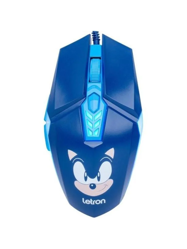 Imagem 5 de 5 do produto Mouse Gamer Letron Sonic 3600dpi Rbg Azul