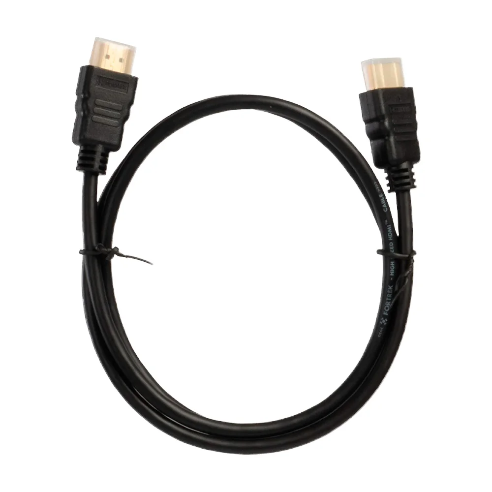 Imagem 2 de 5 do produto Cabo Fortrek HDMI 2.0 4k 1m Preto 4k-01 U Unica Unica