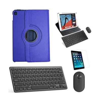Capa 360 Azul Tecl Mouse Preto Pel - Tablet Air 5 10,9  2022